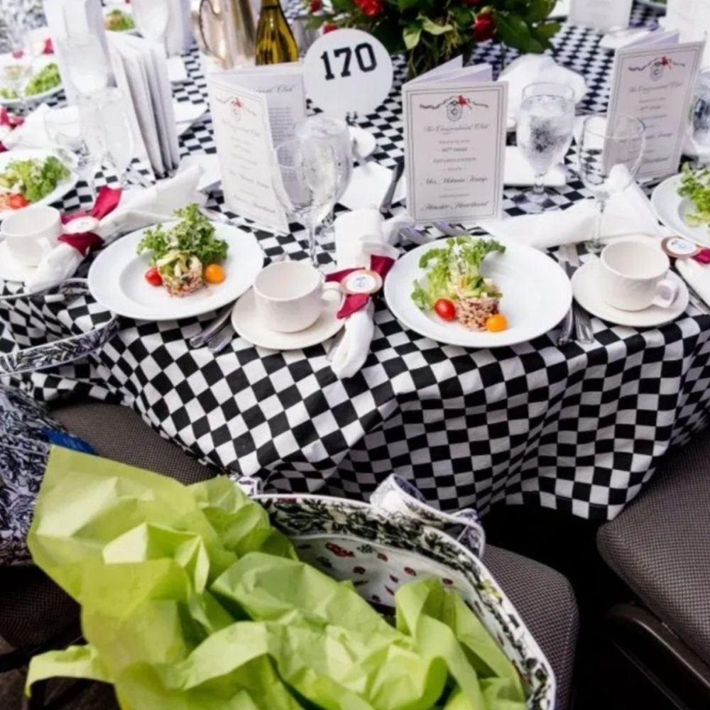 Checkered Tablecloth